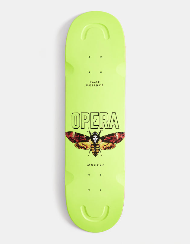 Opera Clay Moth EX7 Skateboard Deck - 8.5"