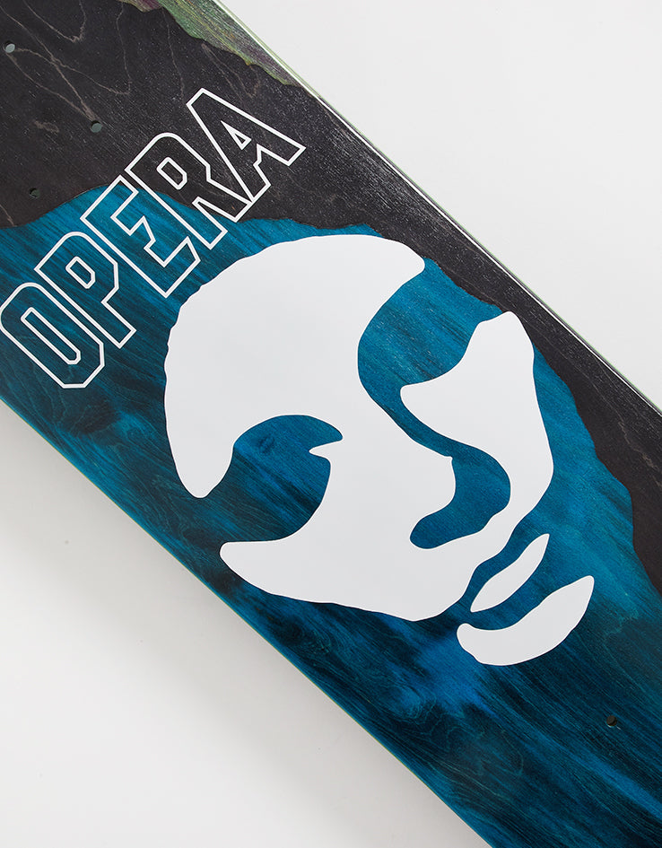 Opera Triple Torn Mask EX7 Skateboard Deck - 8"