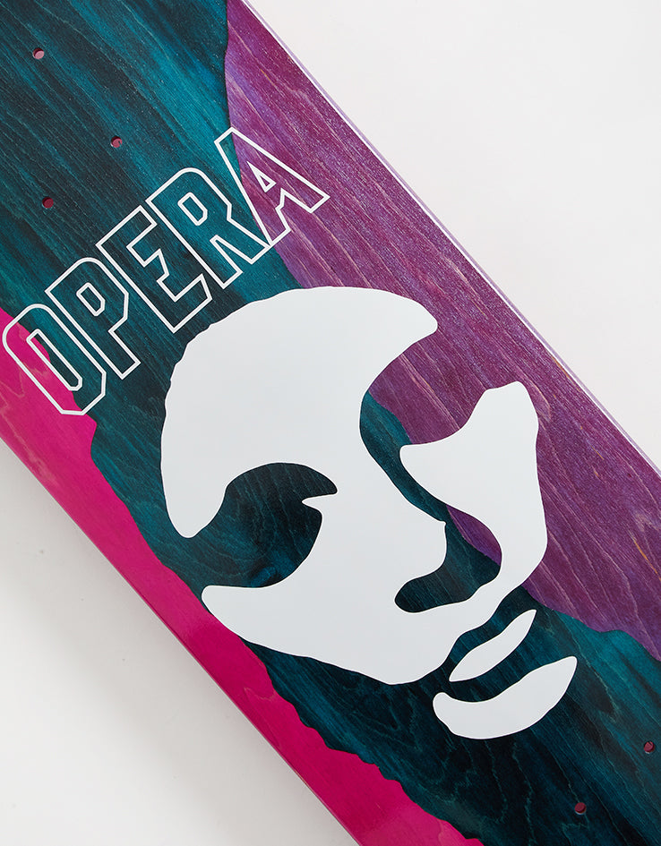 Opera Triple Torn Mask EX7 Skateboard Deck - 8.5"