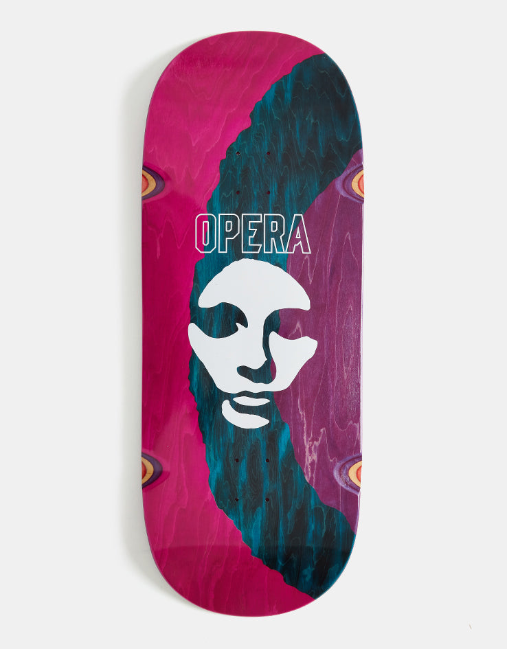 Opera Triple Torn Big Mask Fatties EX7 Skateboard Deck - 12"