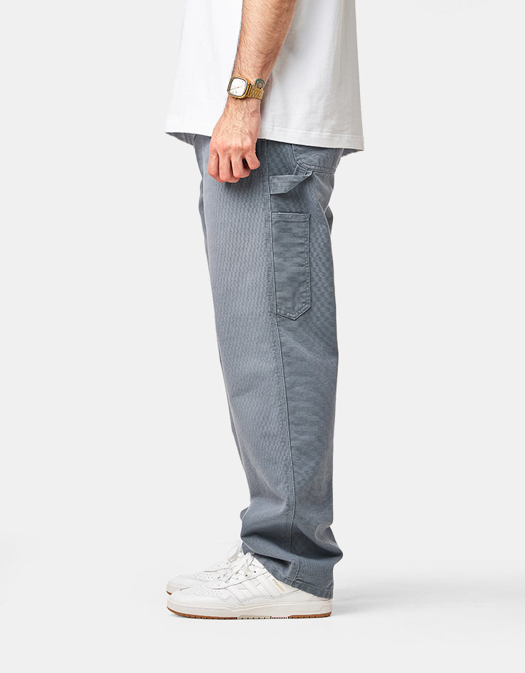 Carhartt WIP Single Knee Pant - Cozy Blue (Stone Canvas)