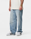 Carhartt WIP Landon Pant - Blue (Heavy Worn Bleached)
