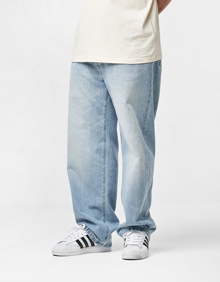 Carhartt WIP Landon Pant - Blue (Heavy Worn Bleached)