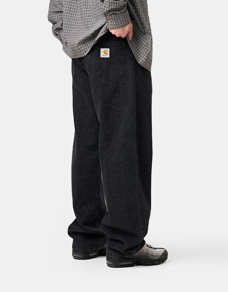 Carhartt WIP Snake Landon Pant - Snake Camo/Black (Heavy Stone