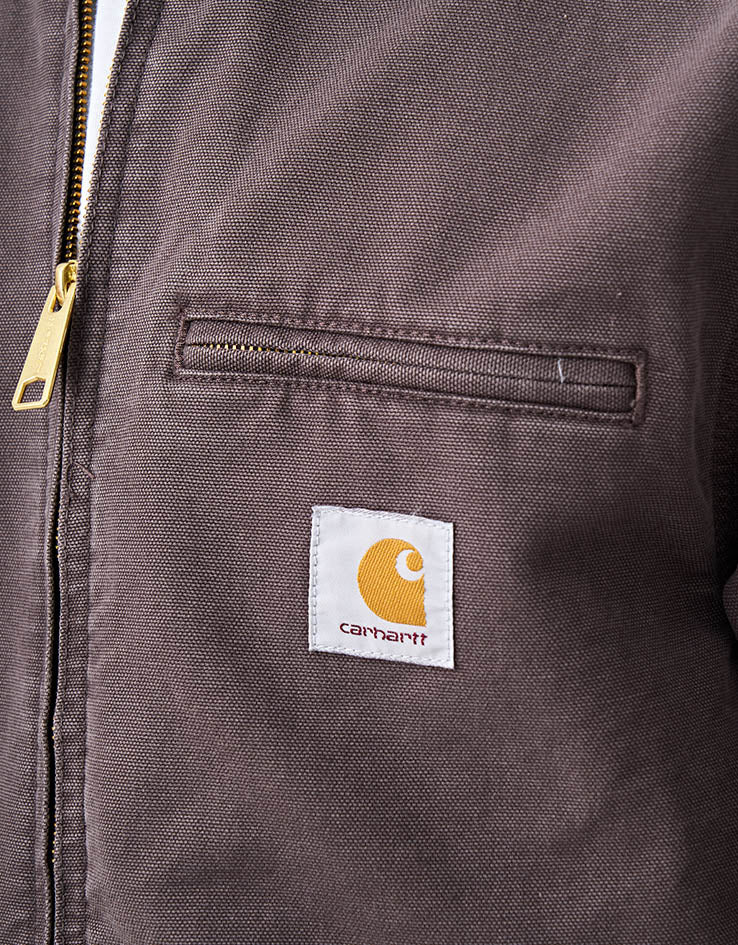 Carhartt WIP Detroit Jacket - Shale/Shale (Stone Canvas)