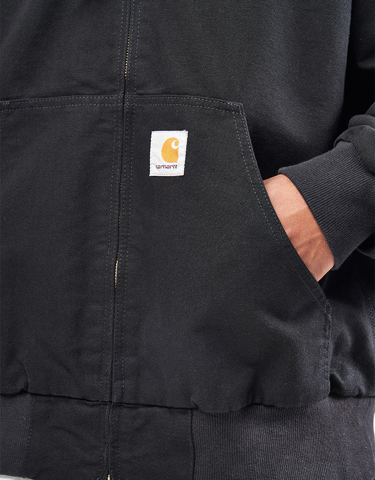 Carhartt WIP OG Active Jacket - Black (Rinsed)