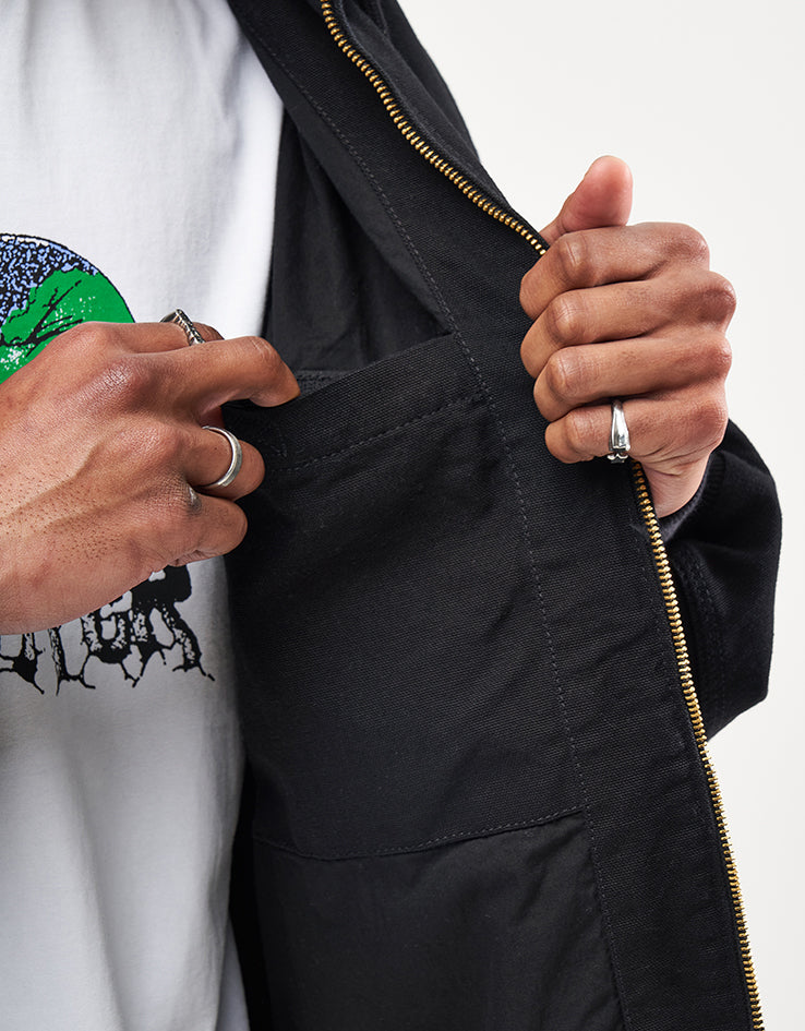 Carhartt WIP OG Active Jacket - Black (Rinsed)