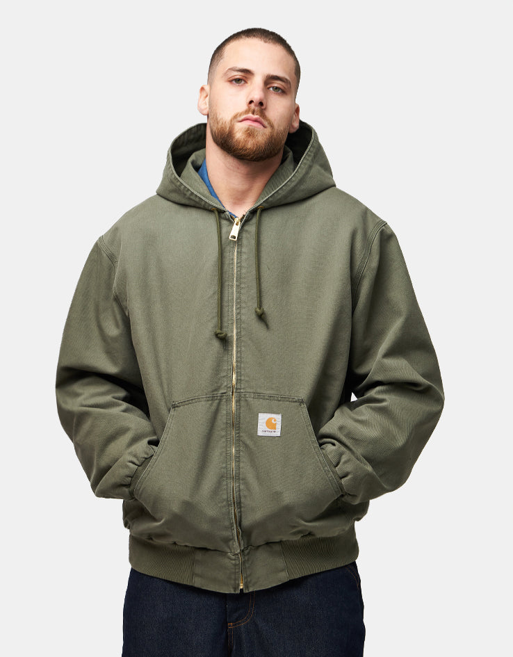 Carhartt WIP OG Active Jacket - Leaf (Stone Canvas)