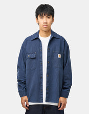 Carhartt WIP Parrish Shirt Jacket - Blue (Stone Washed)