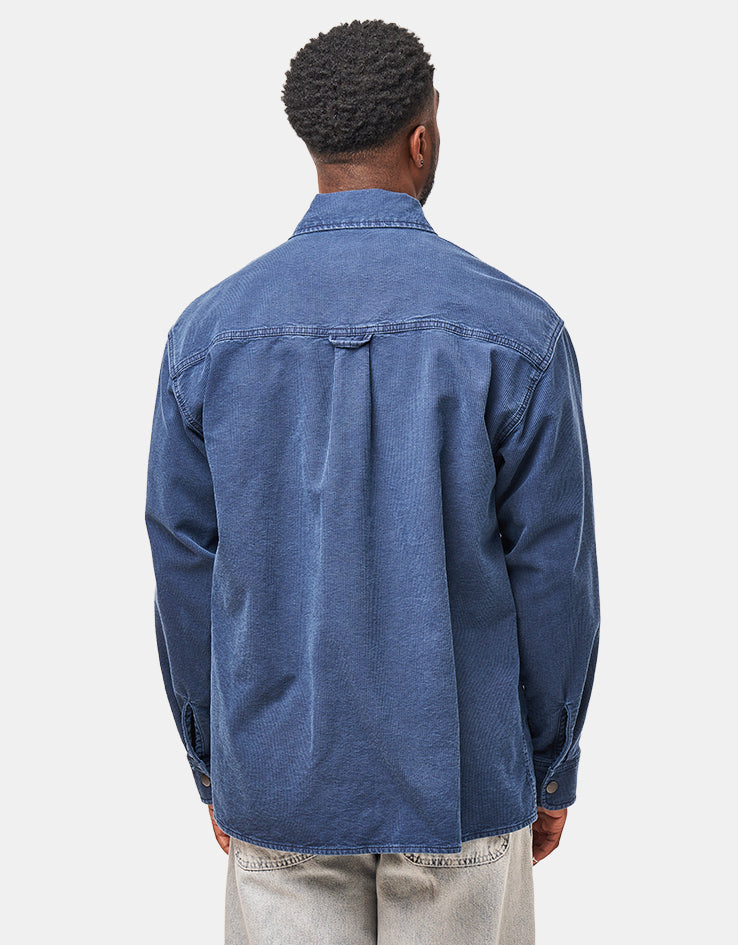 Carhartt WIP Parrish Shirt Jacket - Blue (Stone Washed)