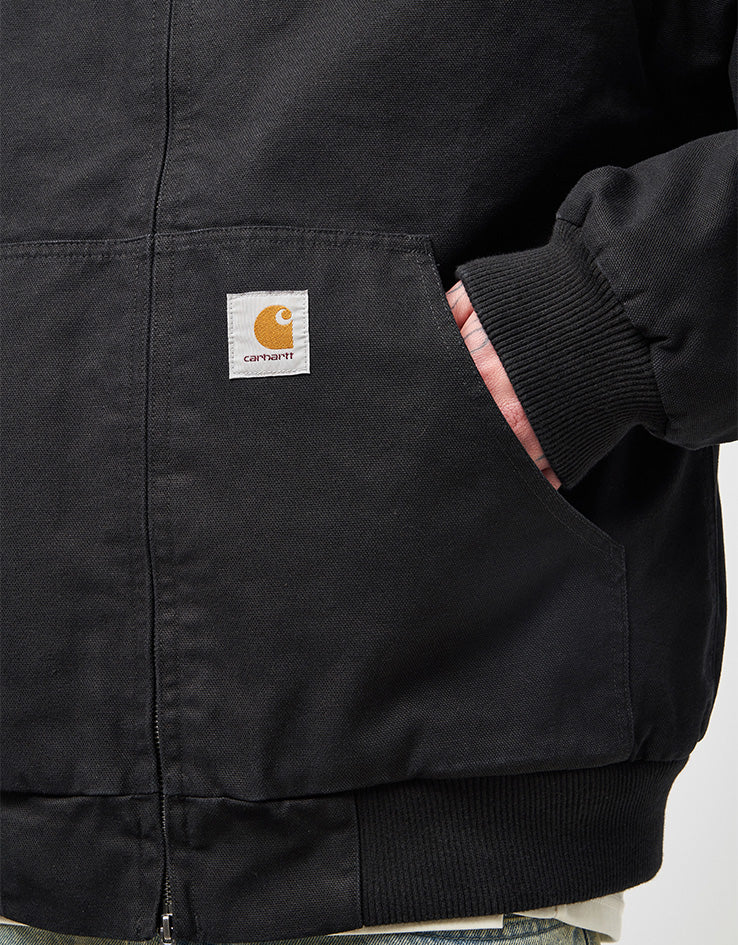 Carhartt WIP Ravon Jacket - Black (Heavy Stone Wash)
