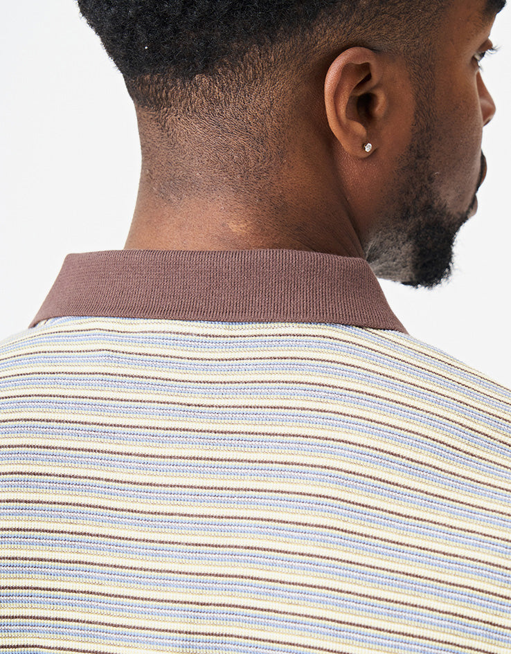 Carhartt WIP S/S Dion Polo - Dion Stripe/Wax
