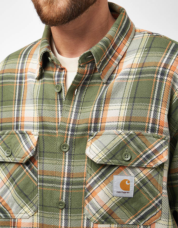 Carhartt WIP L/S Tunick Shirt - Tunick Check/Dollar Green – Route One