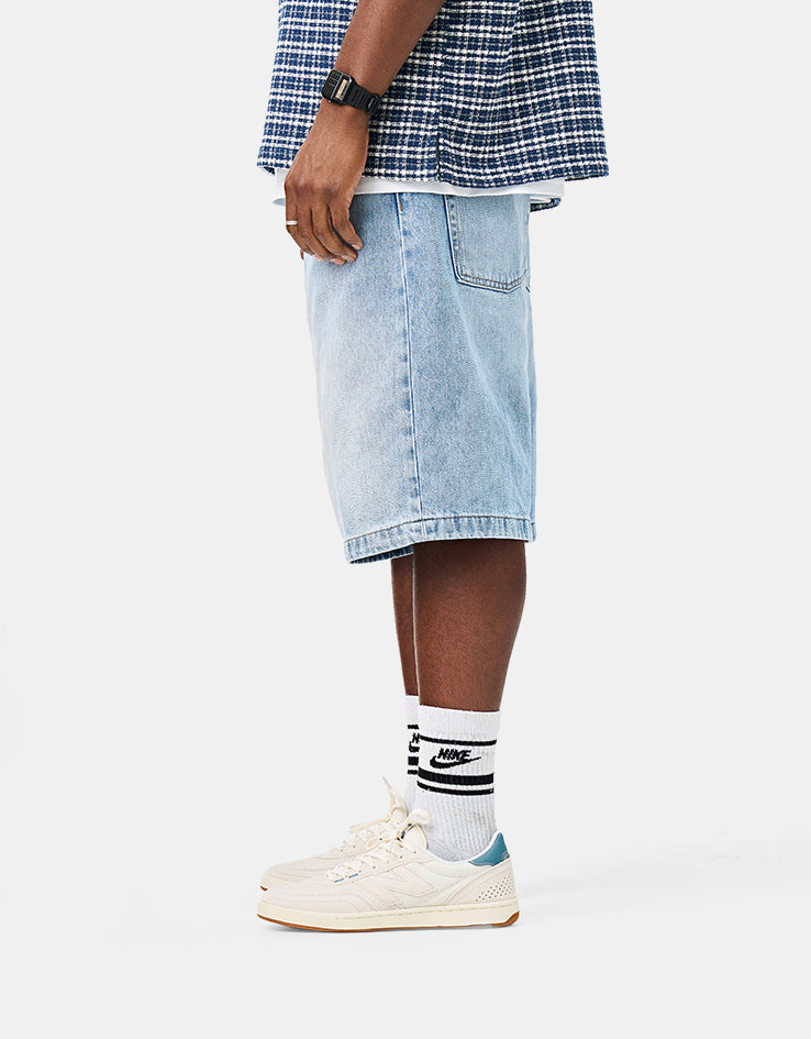 Carhartt WIP Brandon Short - Blue (Heavy Worn Bleached)