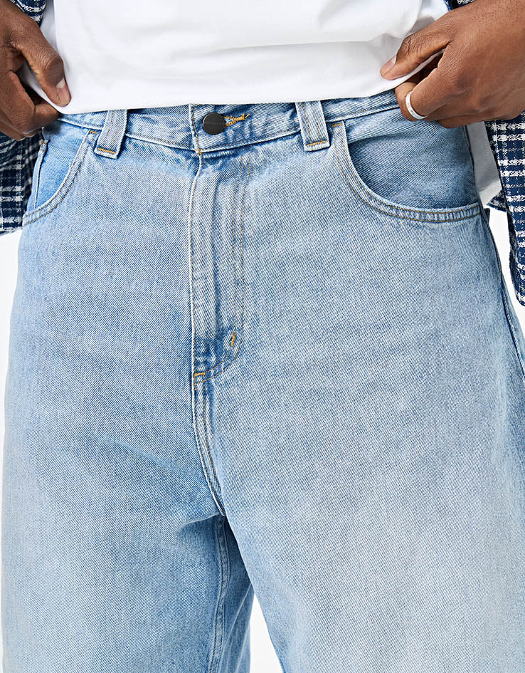 Carhartt WIP Brandon Short - Blue (Heavy Worn Bleached)
