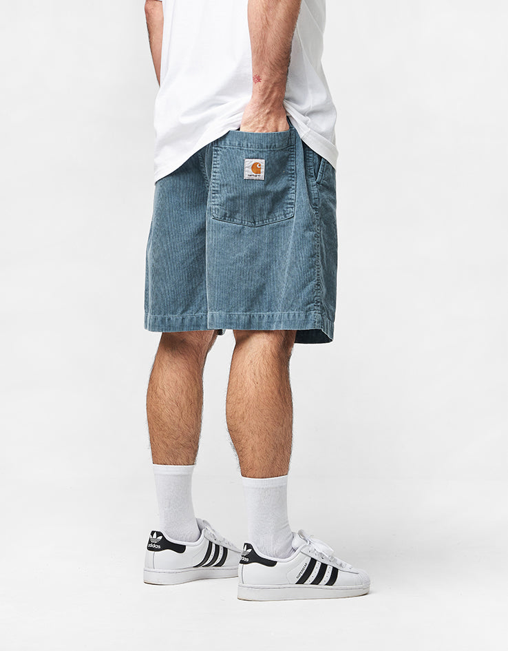 Carhartt WIP Reynold Short - Cozy Blue (Dusky Washed)