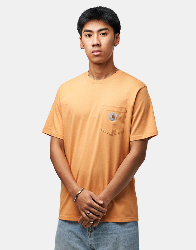 Carhartt WIP S/S Pocket T-Shirt - Gentle Orange