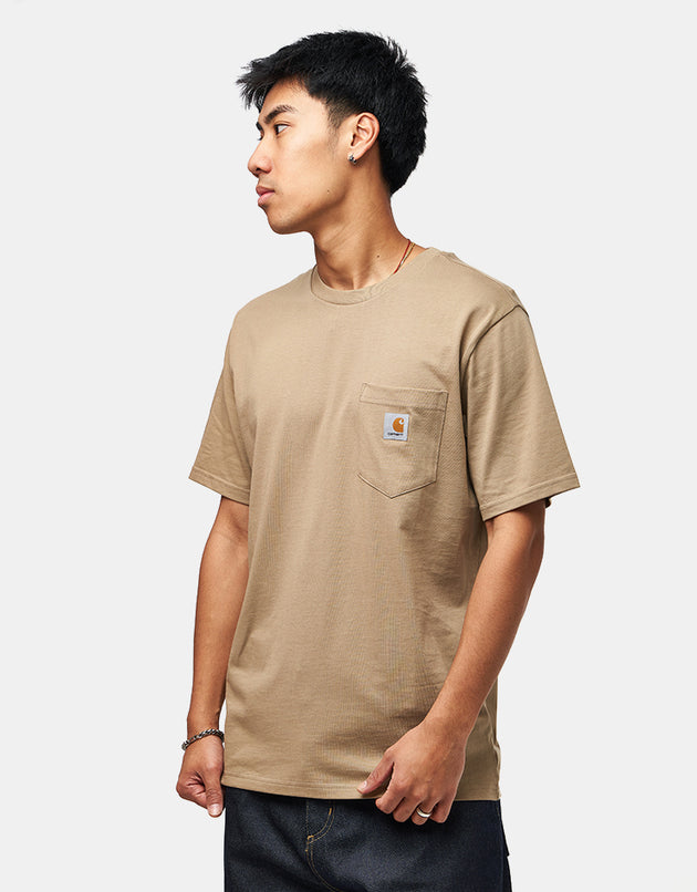 Carhartt WIP S/S Pocket T-Shirt - Iroko
