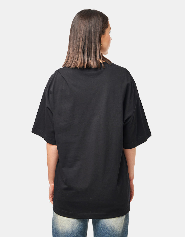 Carhartt WIP S/S Link Script T-Shirt - Black/White