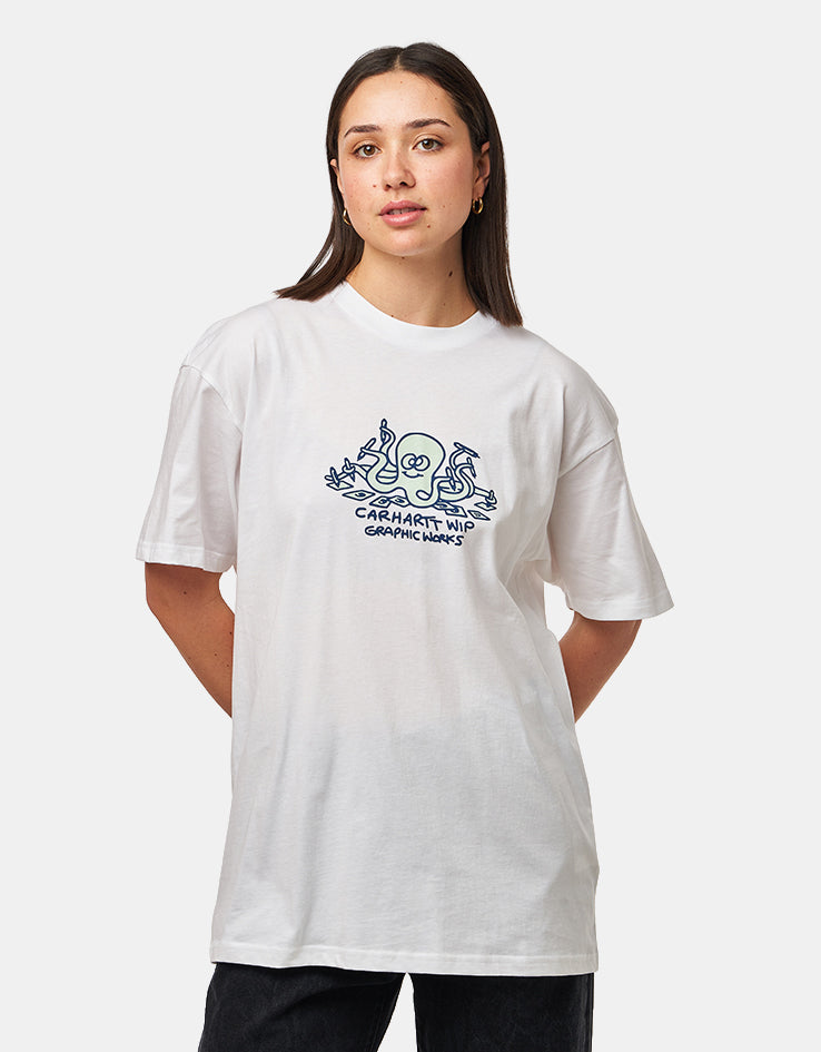 Carhartt WIP S/S Ink Lab T-Shirt - White