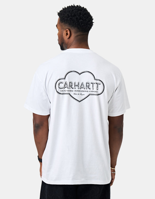 Carhartt WIP S/S Cloud Heart T-Shirt - White