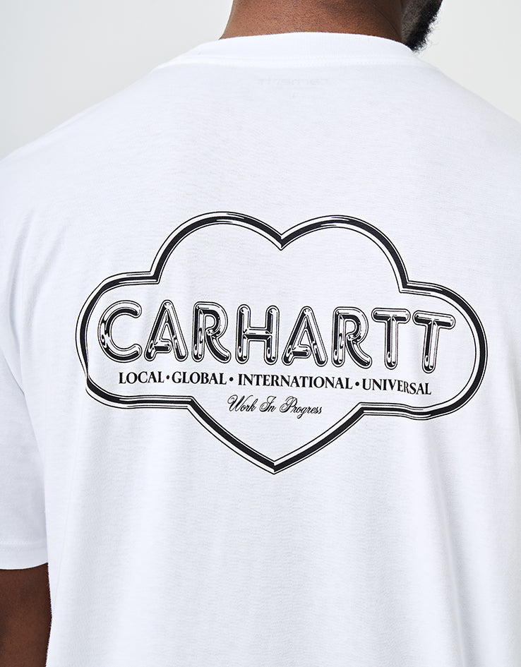 Carhartt WIP S/S Cloud Heart T-Shirt - White