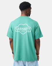 Carhartt WIP S/S Cloud Heart T-Shirt - Lily