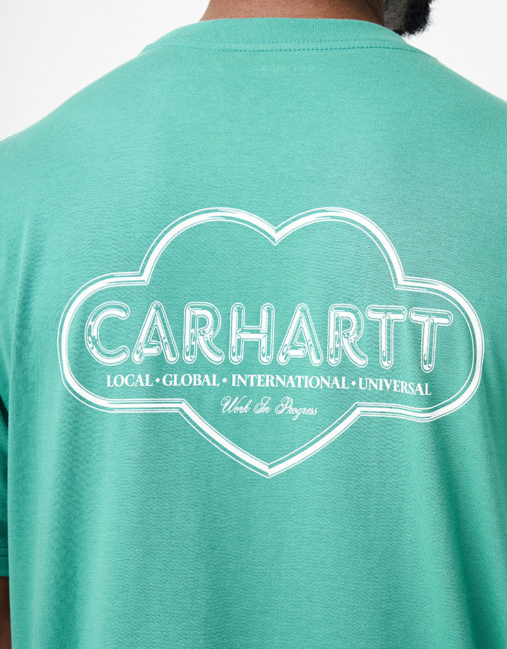Carhartt WIP S/S Cloud Heart T-Shirt - Lily