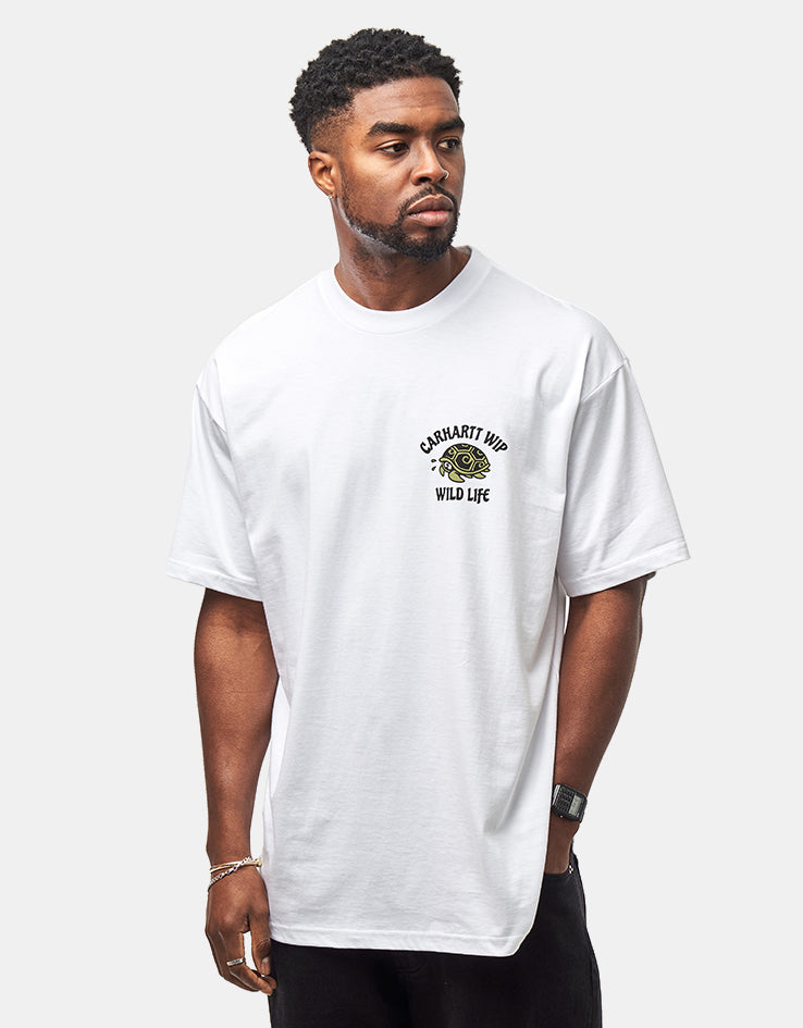 Carhartt WIP S/S Wild Life T-Shirt - White