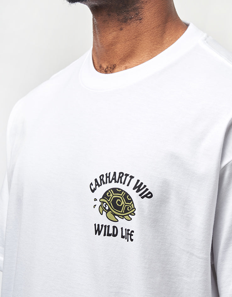 Carhartt WIP S/S Wild Life T-Shirt - White
