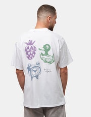 Carhartt WIP S/S Forma T-Shirt - White (Heavy Stone Wash)