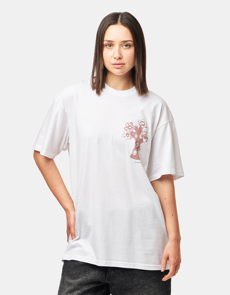 Carhartt WIP S/S Forma T-Shirt - White (Heavy Stone Wash)