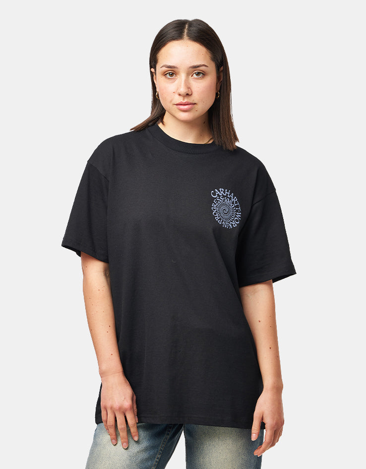 Carhartt WIP S/S Spirals T-Shirt - Black