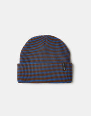 Autumn Stripe Beanie - Brown