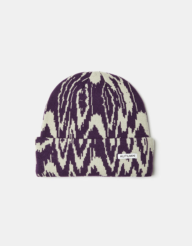 Autumn Craft Beanie - Grape