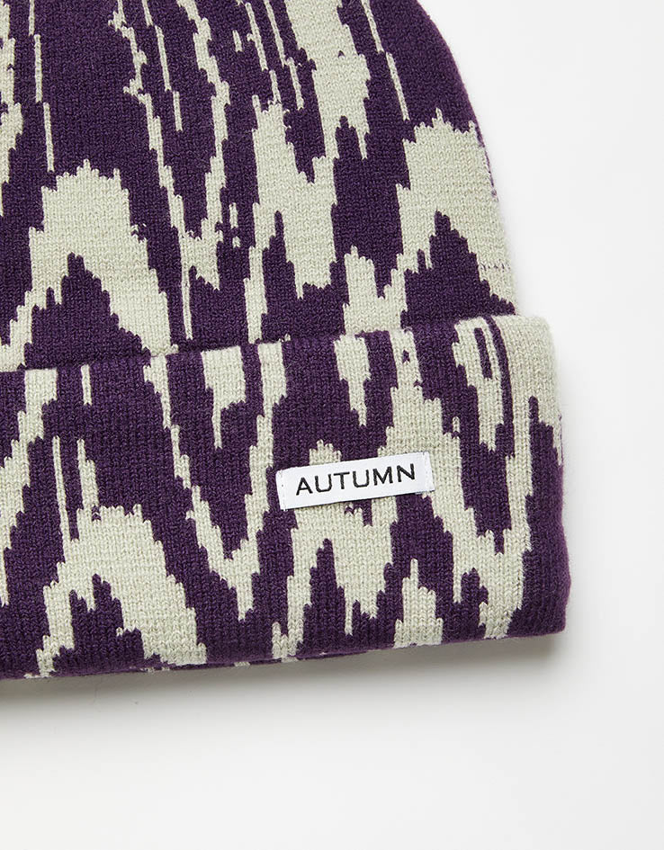 Autumn Craft Beanie - Grape