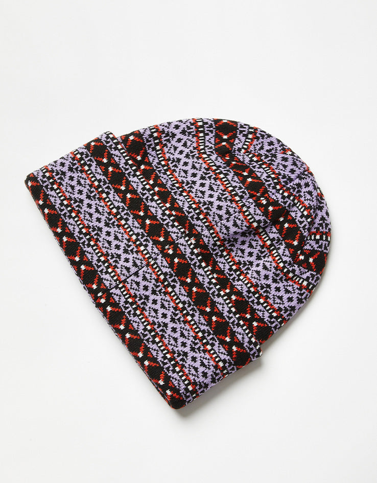 Autumn Heritage Beanie - Lavender