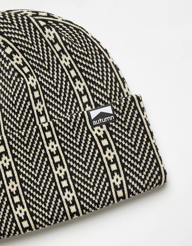 Autumn Heritage Beanie - Oat Milk