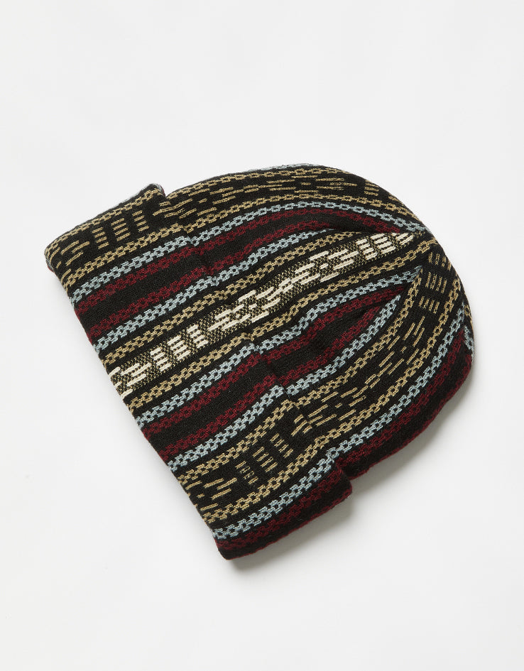 Autumn Landscape Beanie - Merlot