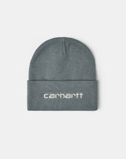 Carhartt WIP Script Beanie - Dove Grey/Wax