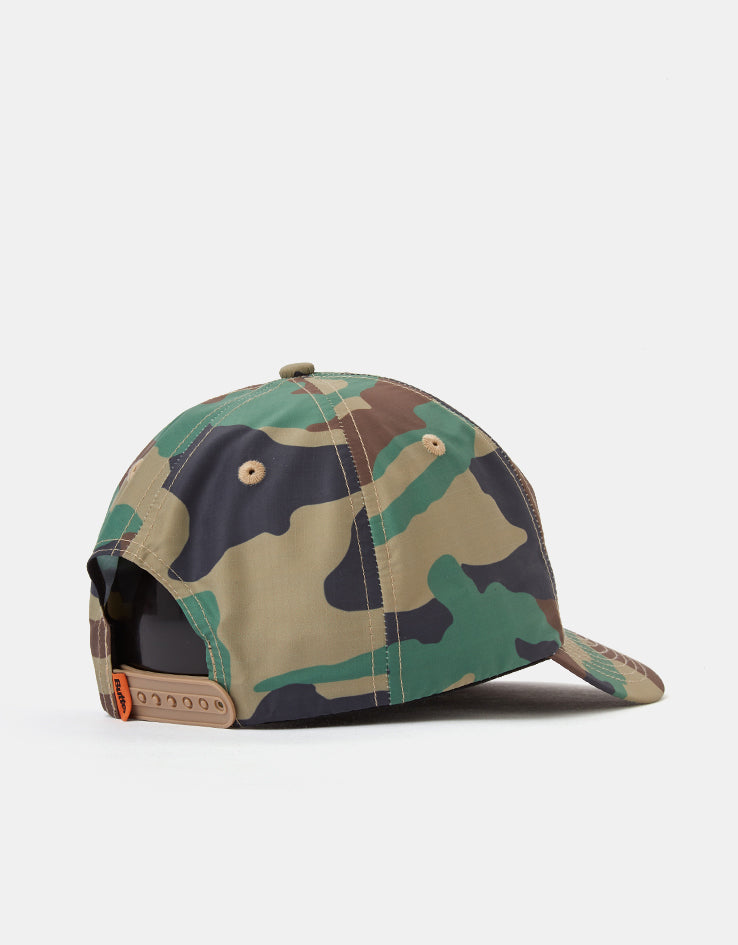 Butter Goods Glint Snapback Cap - Woodland Camo