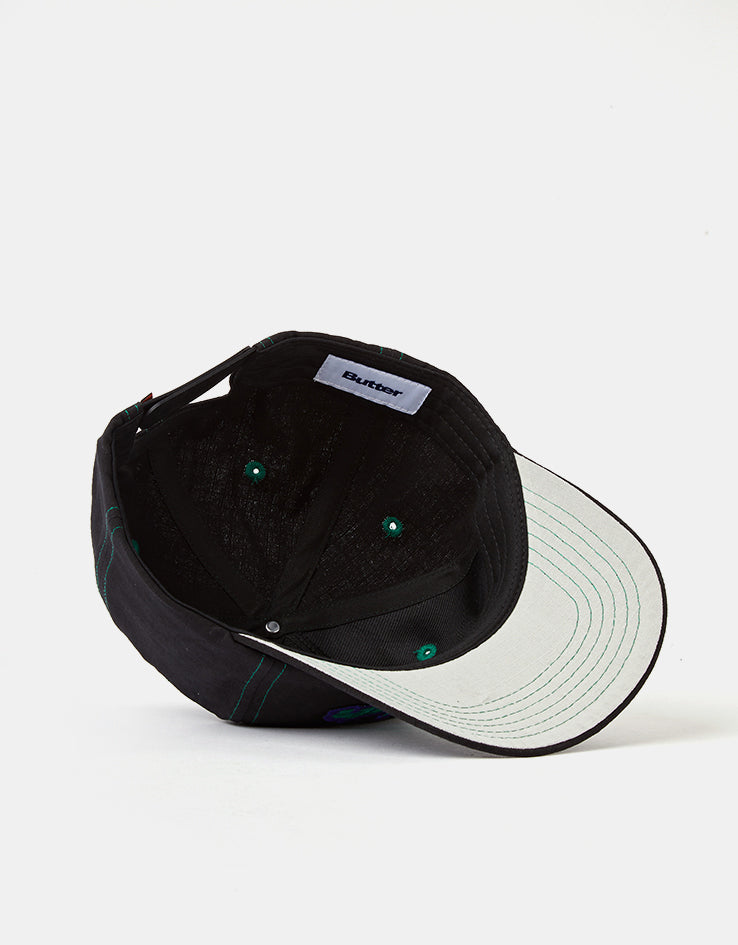 Butter Goods Amplify Snapback Cap - Black