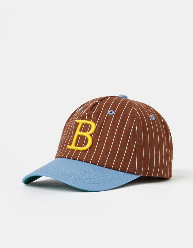 Butter Goods League Baseball Cap - Brown / Sky Blue