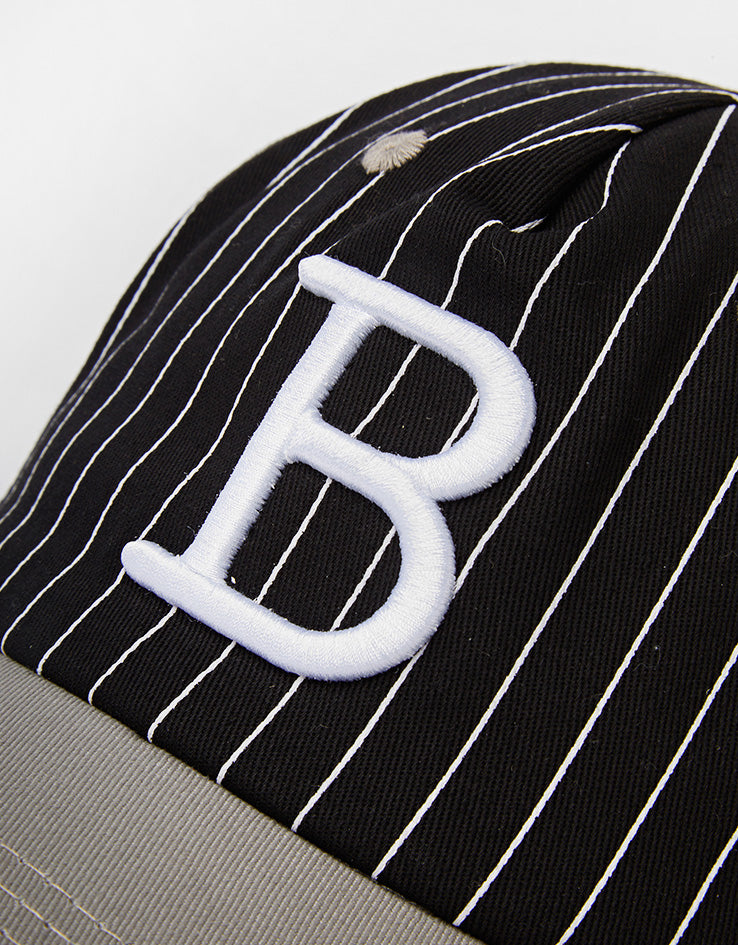 Butter Goods League Baseball Cap - Black / Grey