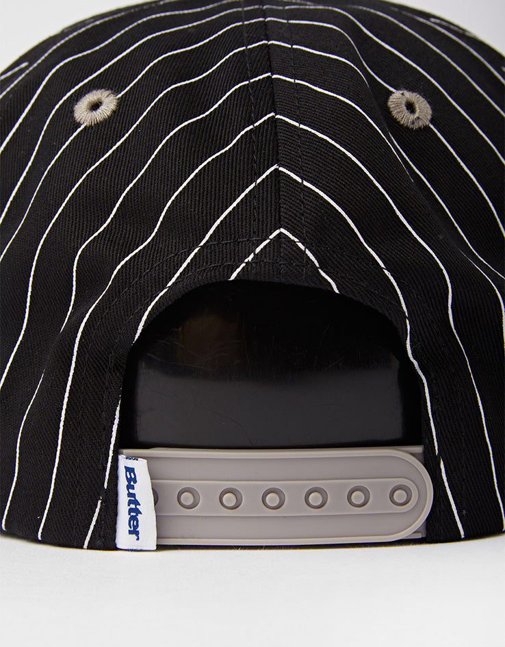 Butter Goods League Baseball Cap - Black / Grey