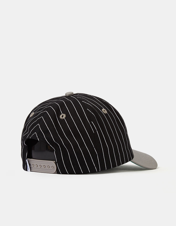 Butter Goods League Baseball Cap - Black / Grey