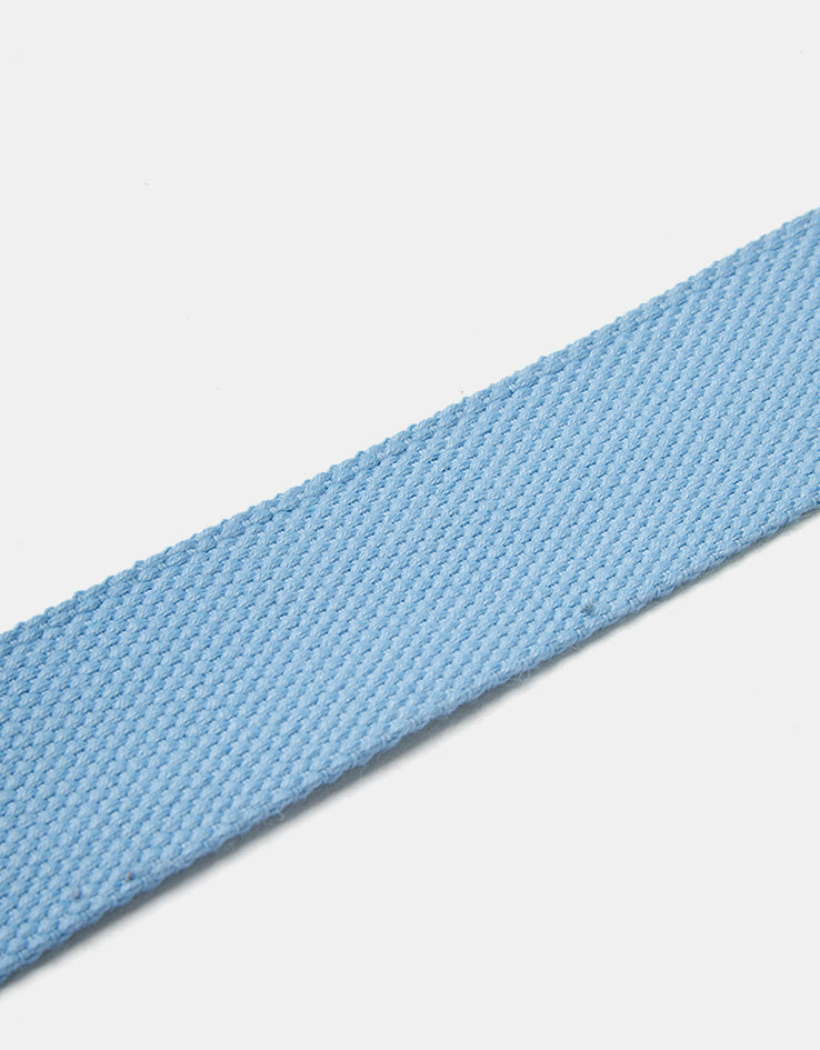 Butter Goods Logo Woven Web Belt - Powder Blue