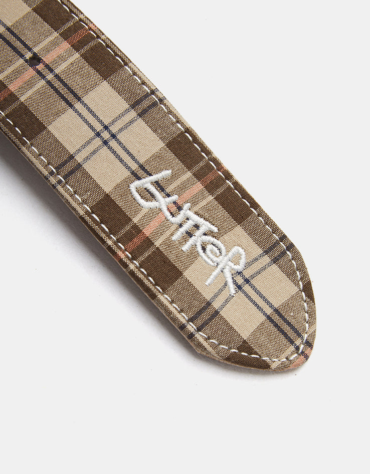 Butter Goods Plaid Belt - Patchwork Plaid