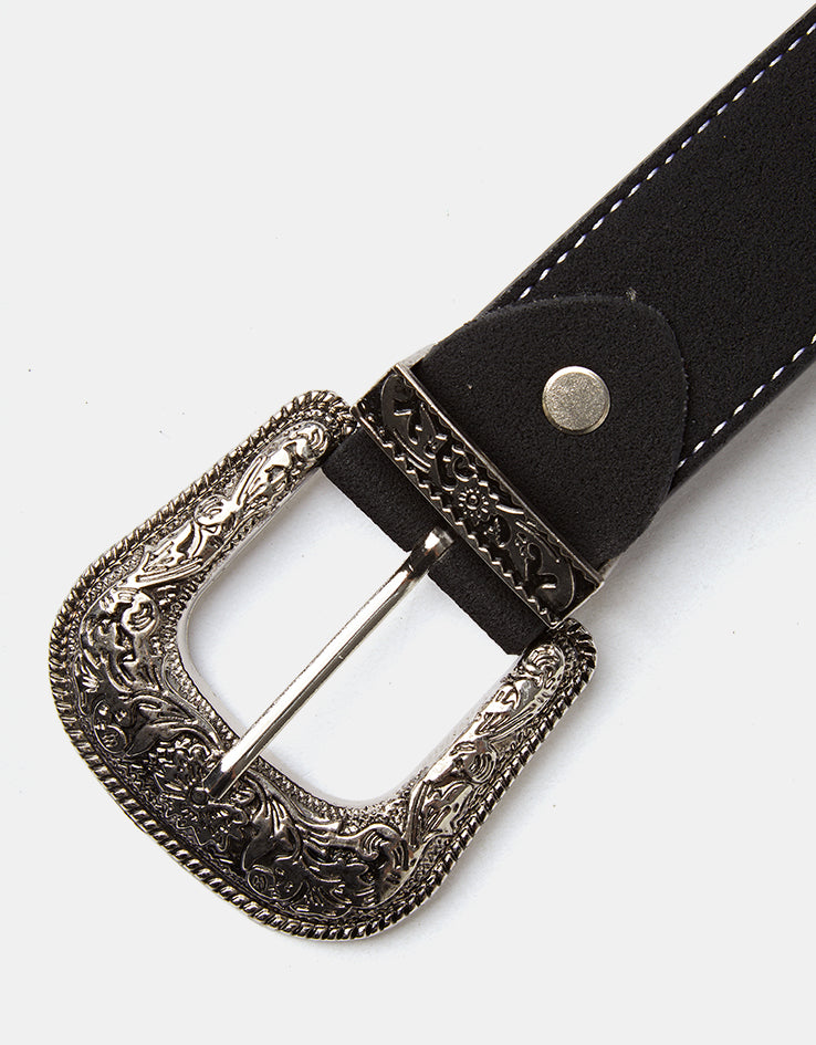 Butter Goods Flame Stitch Belt - Black