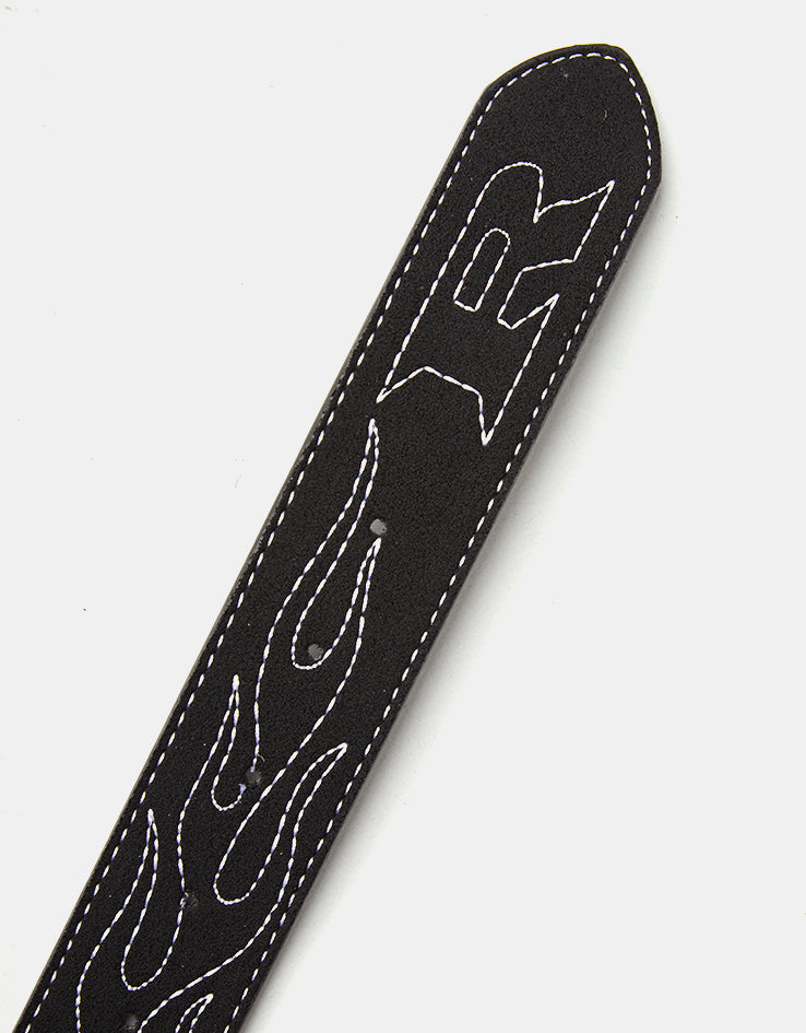 Butter Goods Flame Stitch Belt - Black